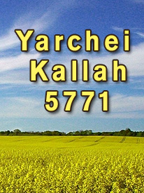 Yarchei Kallah 5771