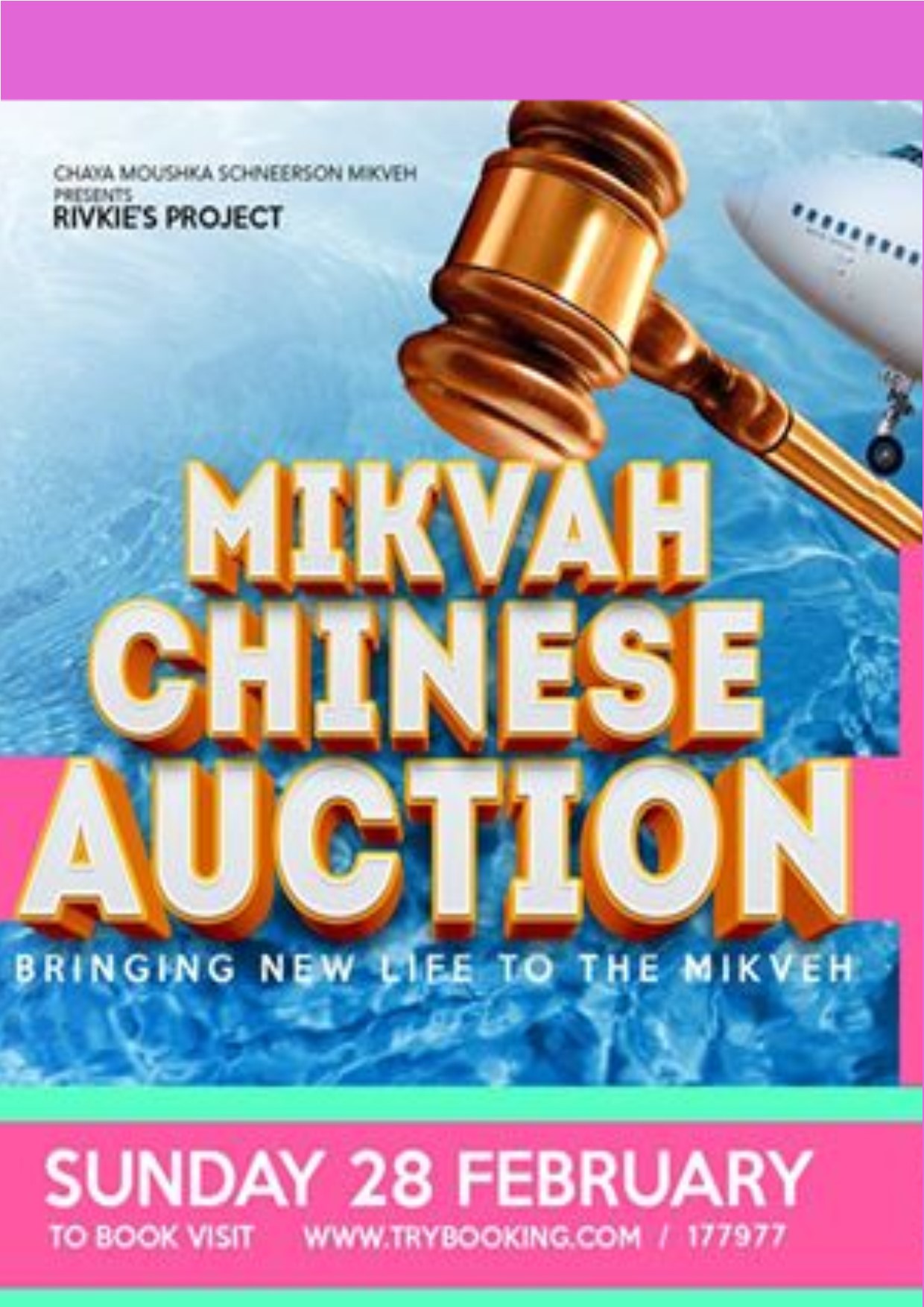 Mikvah Auction: A Tribute to Rivkie Barber obm